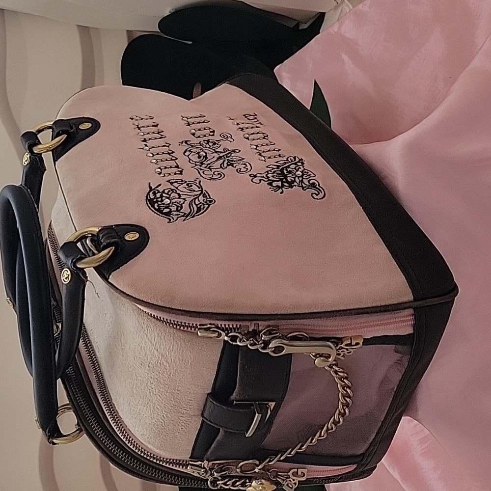 ✨️PET CARRIER✨️JUICY COUTURE,A PURSE Too✨️BEAUTIFUL✨️ - Picture 2 of 8